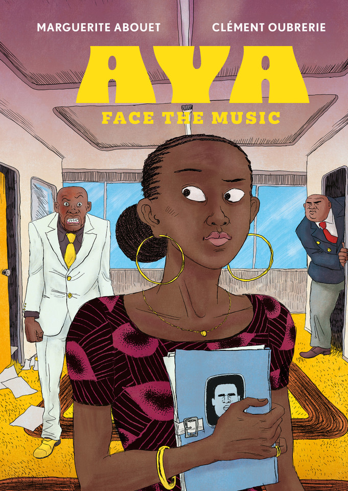 Aya: Face the Music (Aya #8) book cover by Marguerite Abouet & Clément Oubrerie