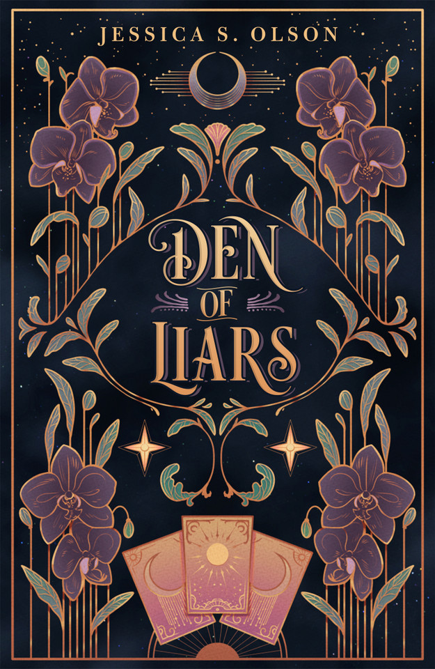 Den of Liars book cover by Jessica S. Olson