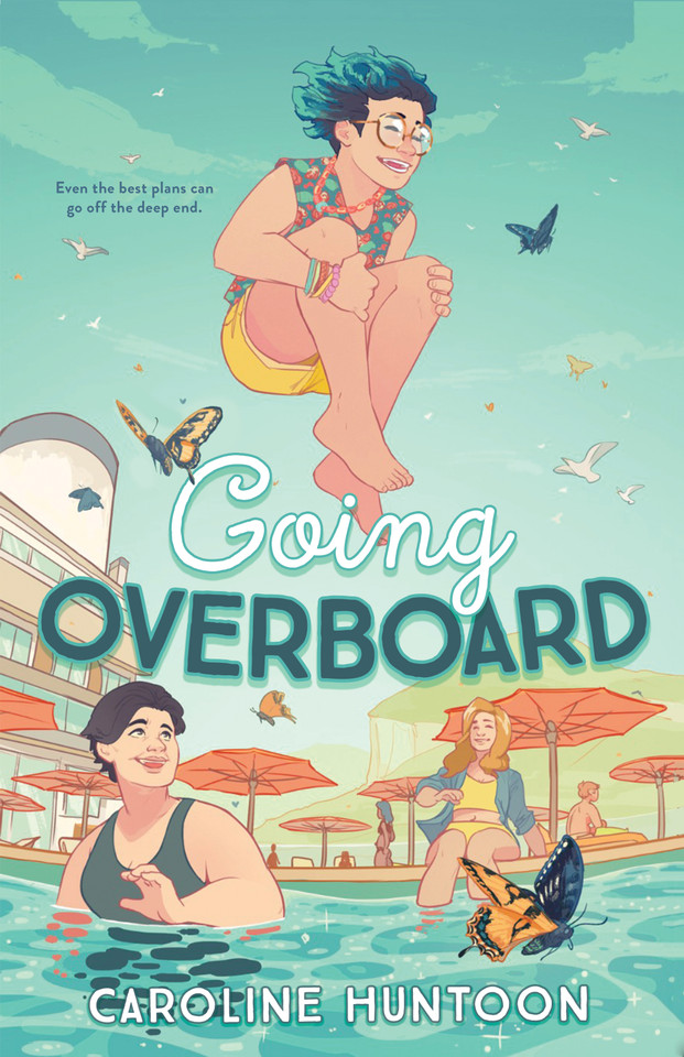Going Overboard book cover by Caroline Huntoon