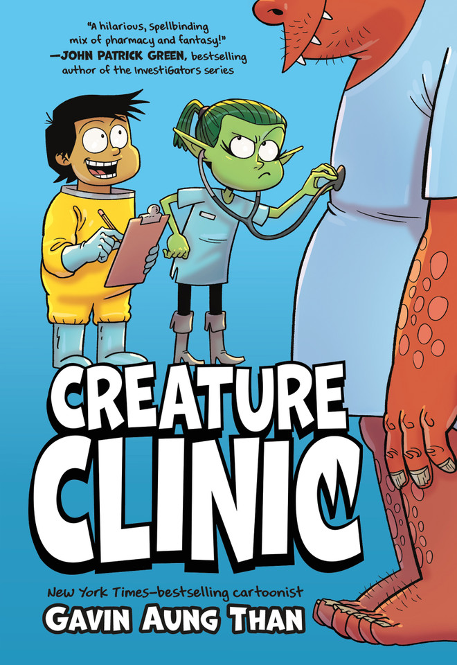 Creature Clinic: A Graphic Novel book cover by Gavin Aung Than