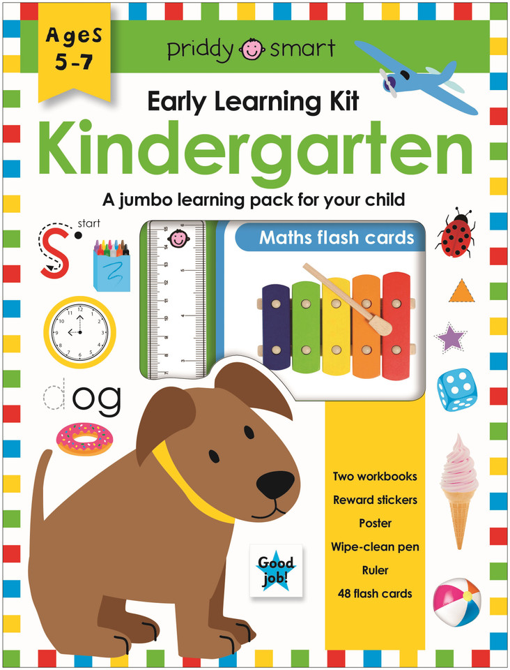 Early Learning Kit: Kindergarten: A Jumbo Learning Pack for Your Child (Early Learning Kit) book cover by Roger Priddy