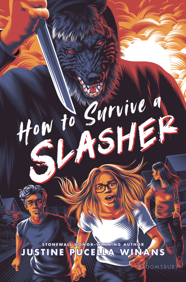 How to Survive a Slasher book cover by Justine Pucella Winans