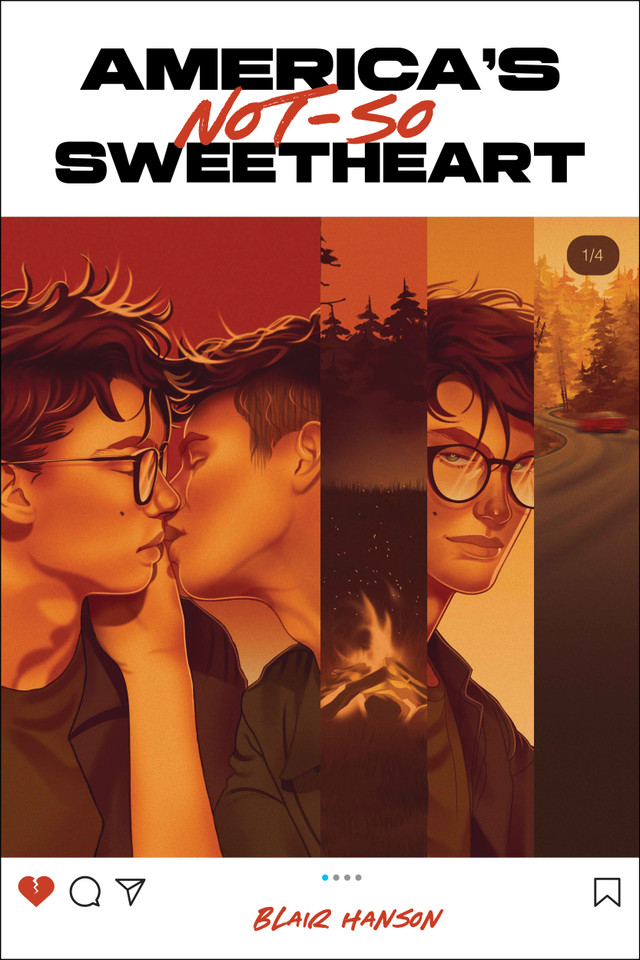 America's Not-So-Sweetheart book cover by Blair Hanson