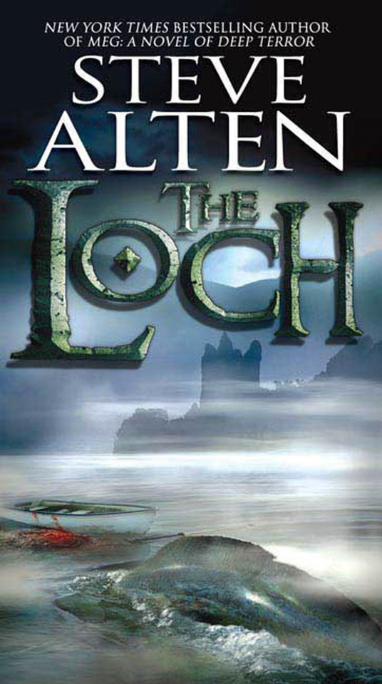 The Loch book cover by Steve Alten