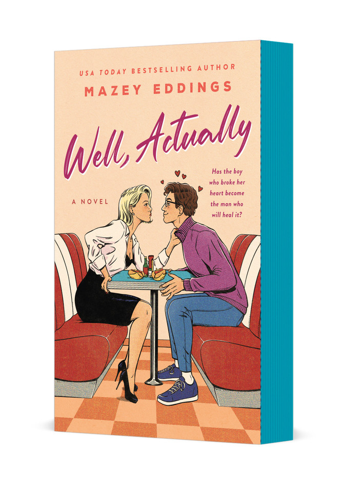 Well, Actually: A Novel book cover by Mazey Eddings