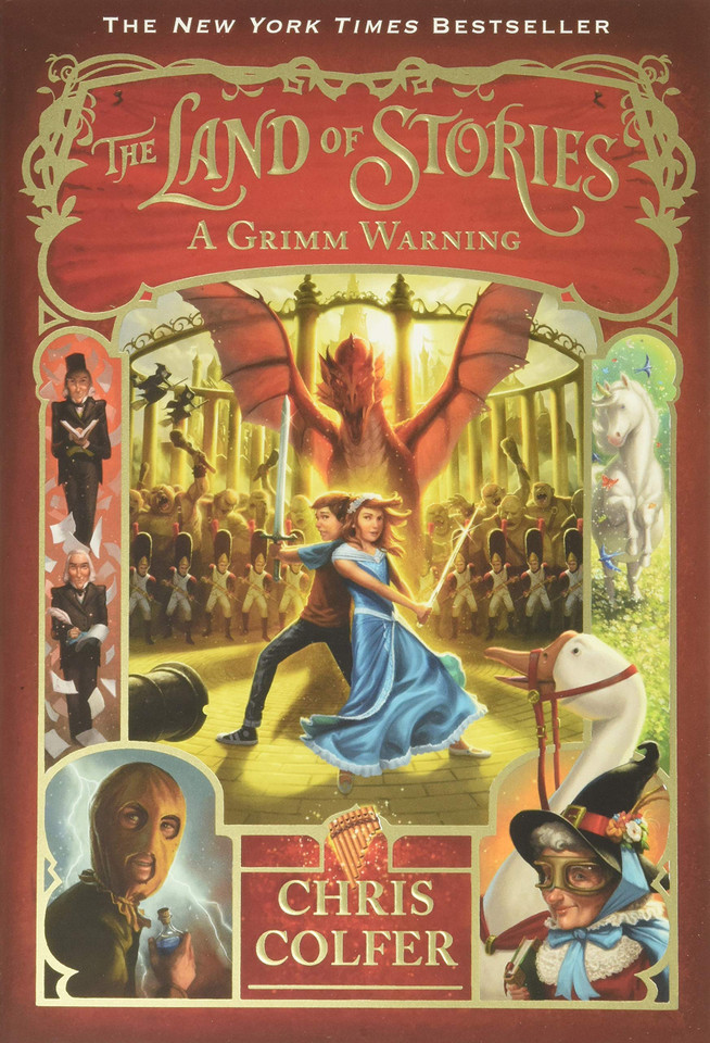 The Land of Stories: A Grimm Warning - Cover