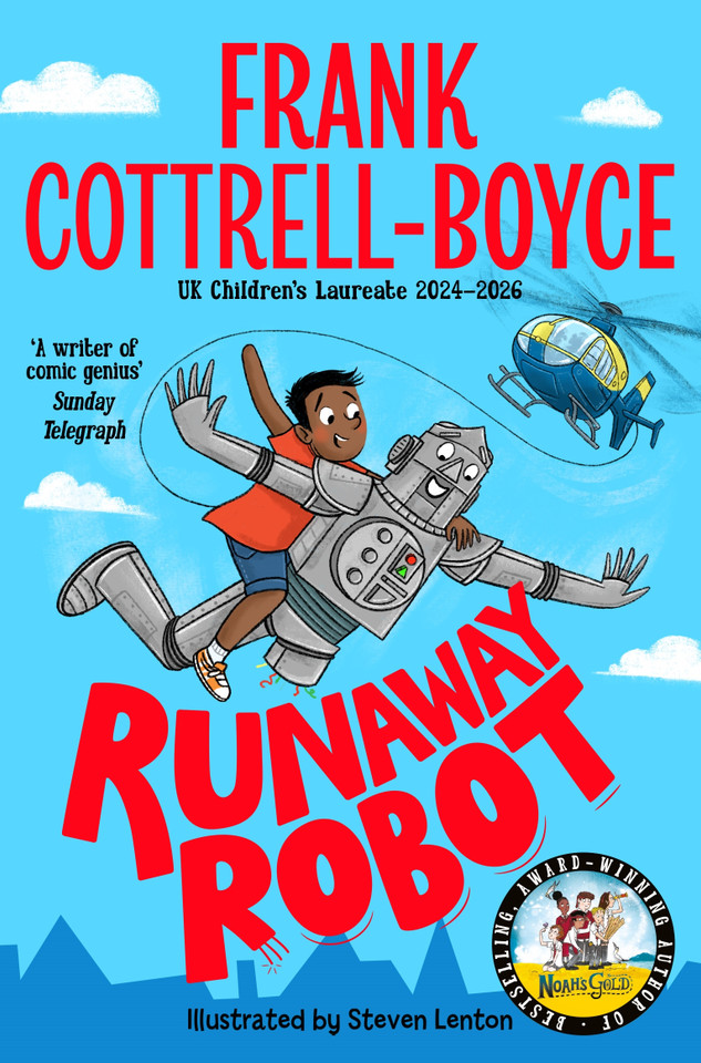 Runaway Robot book cover by Frank Cottrell-Boyce