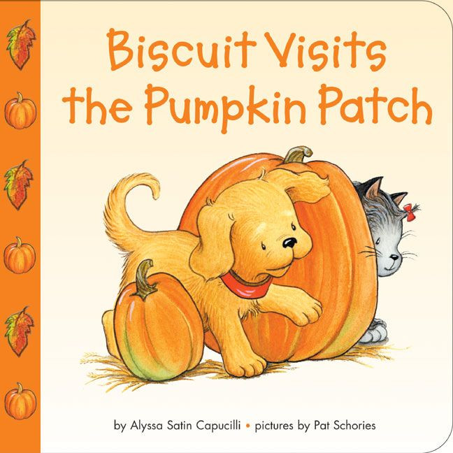 Biscuit Visits the Pumpkin Patch: A Fall and Halloween Book for Kids book cover by Alyssa Satin Capucilli