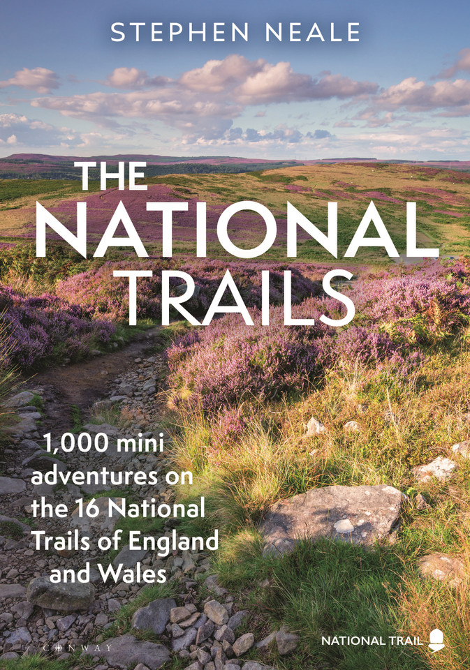 The National Trails: 1,000 Mini Adventures on the 17 National Trails of England and Wales book cover by Stephen Neale