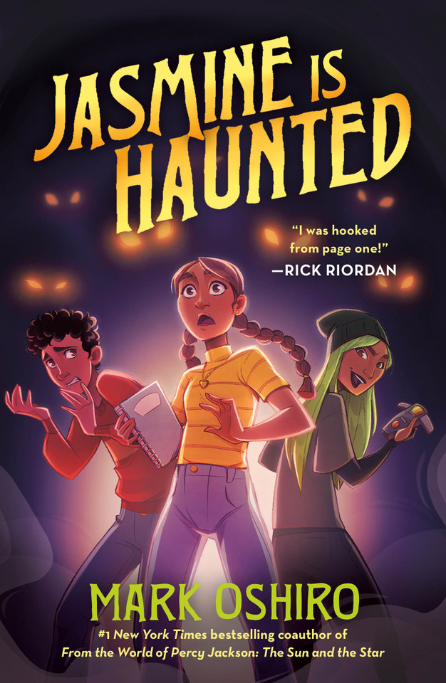 Jasmine Is Haunted book cover by Mark Oshiro