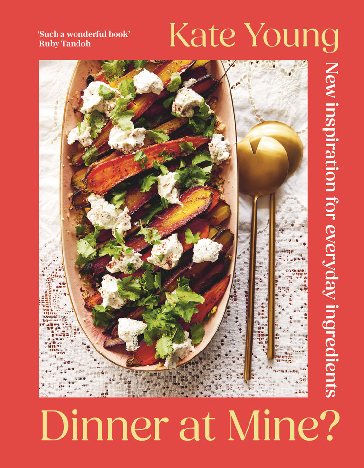 Dinner at Mine?: New Inspiration for Everyday Ingredients book cover by Kate Young