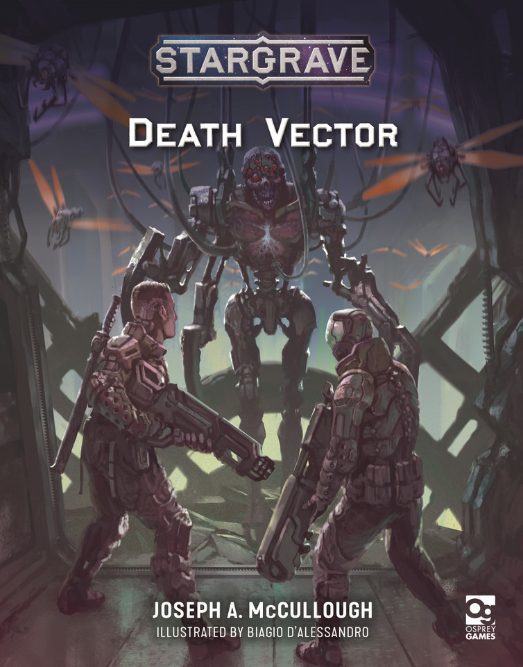 Stargrave: Death Vector (Stargrave) book cover by Joseph A. McCullough