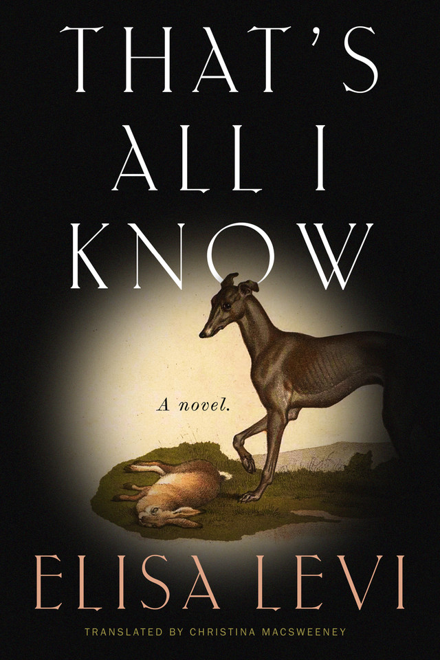 That's All I Know: A Novel book cover by Elisa Levi