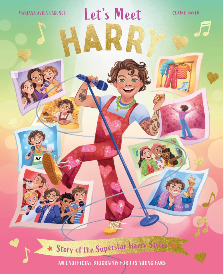 Let's Meet Harry: Story of the Superstar Harry Styles (Let's Meet) book cover by Claire Baker