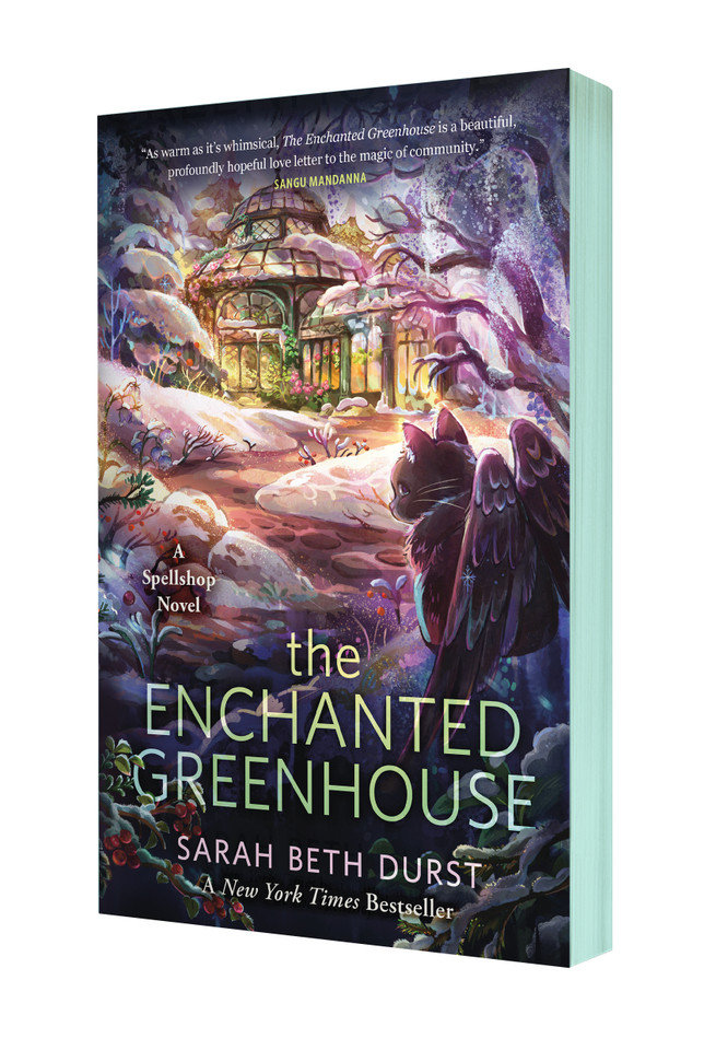 The Enchanted Greenhouse book cover by Sarah Beth Durst