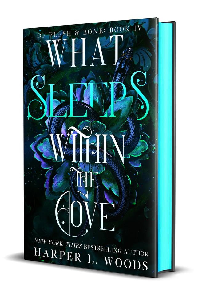 What Sleeps Within the Cove: Of Flesh & Bone, Book Four (Of Flesh & Bone #4) book cover by Harper L. Woods