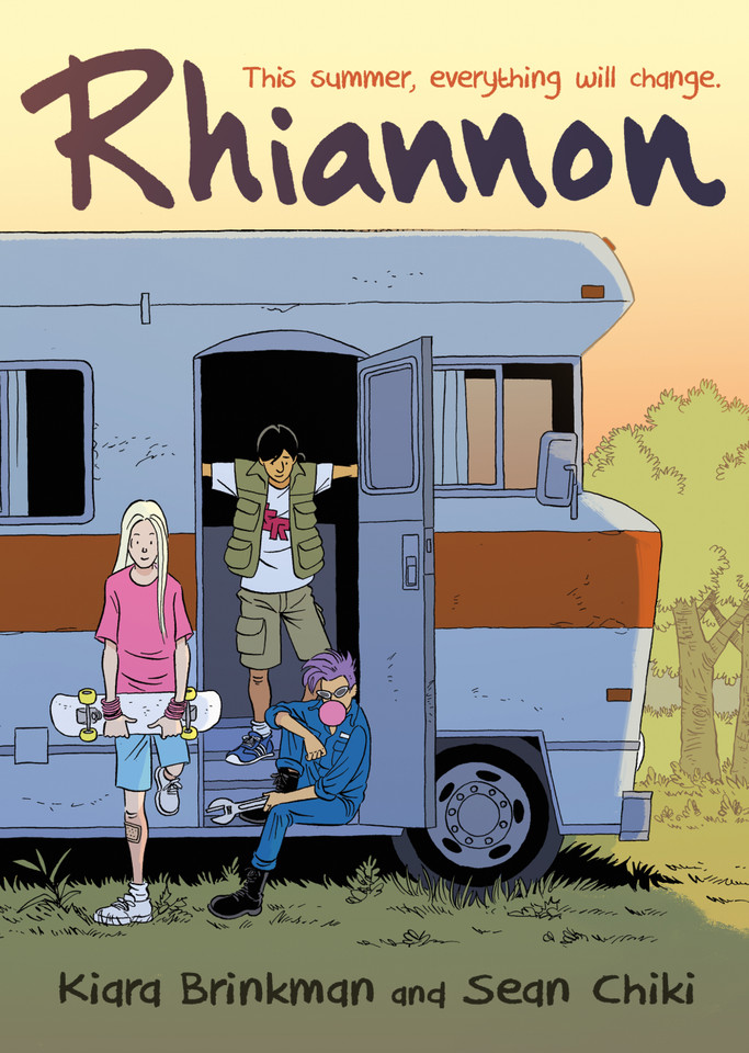 Rhiannon: A Graphic Novel book cover by Kiara Brinkman