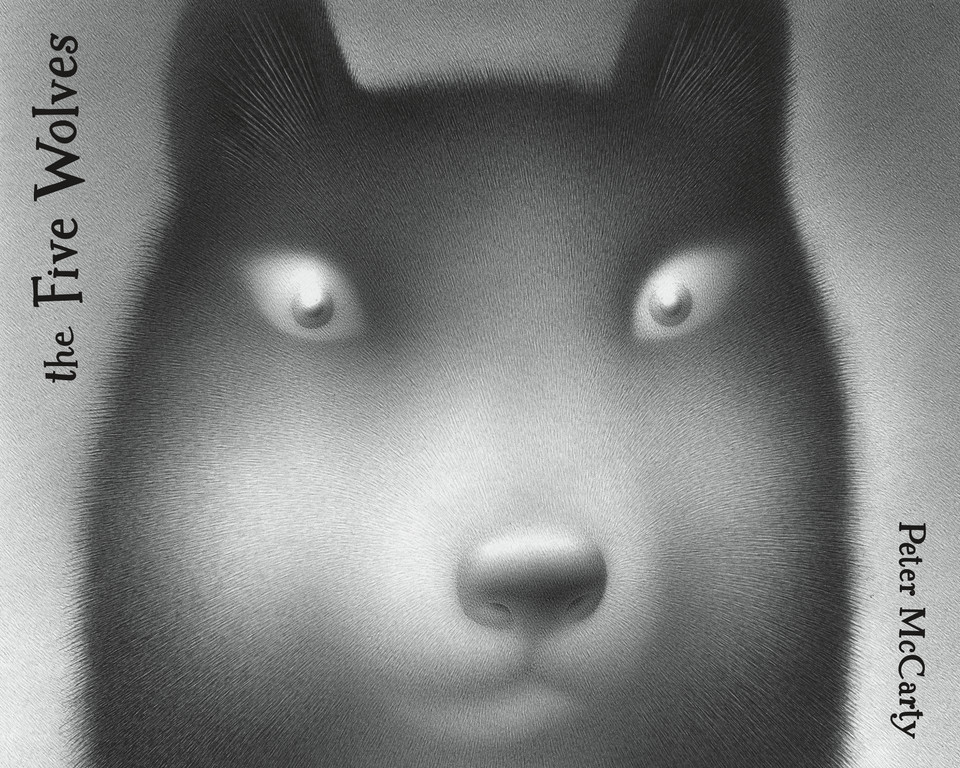 The Five Wolves: A Graphic Novel book cover by Peter McCarty