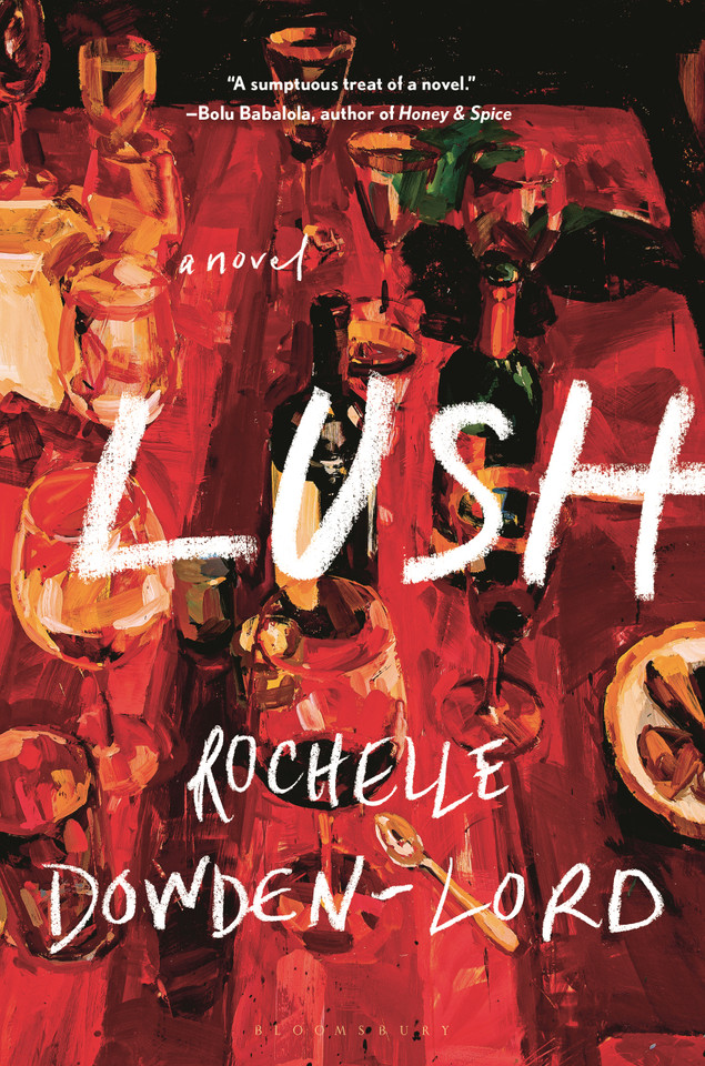 Lush book cover by Rochelle Dowden-Lord
