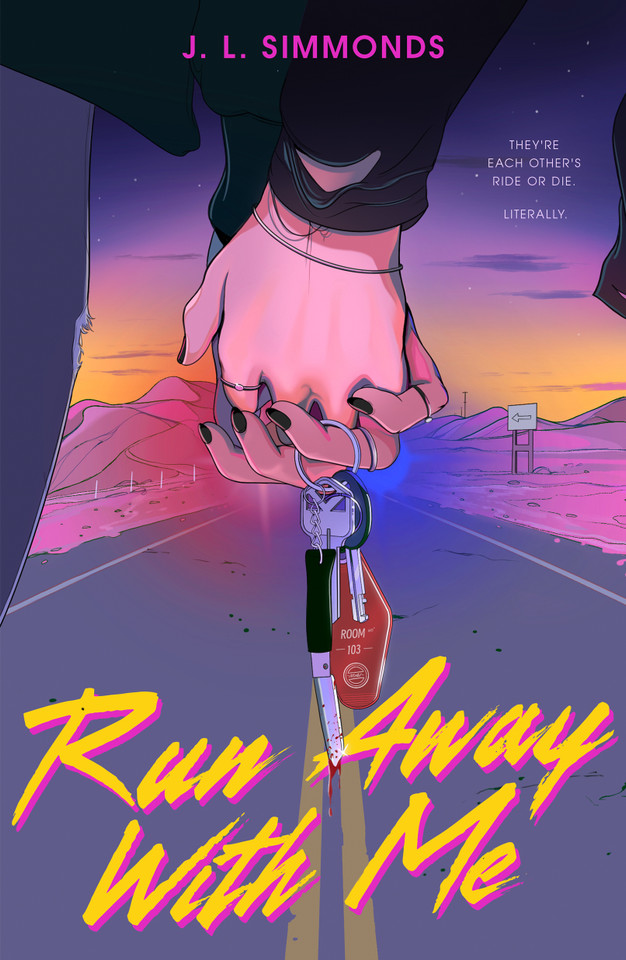 Run Away With Me book cover by J. L. Simmonds