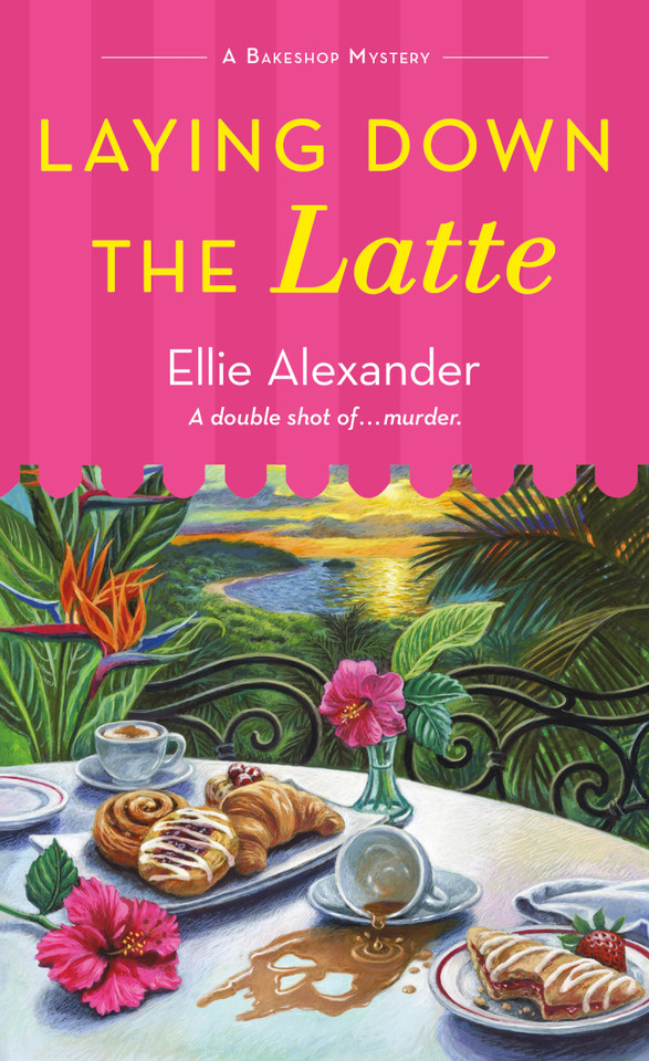 Laying Down the Latte: A Bakeshop Mystery book cover by Ellie Alexander