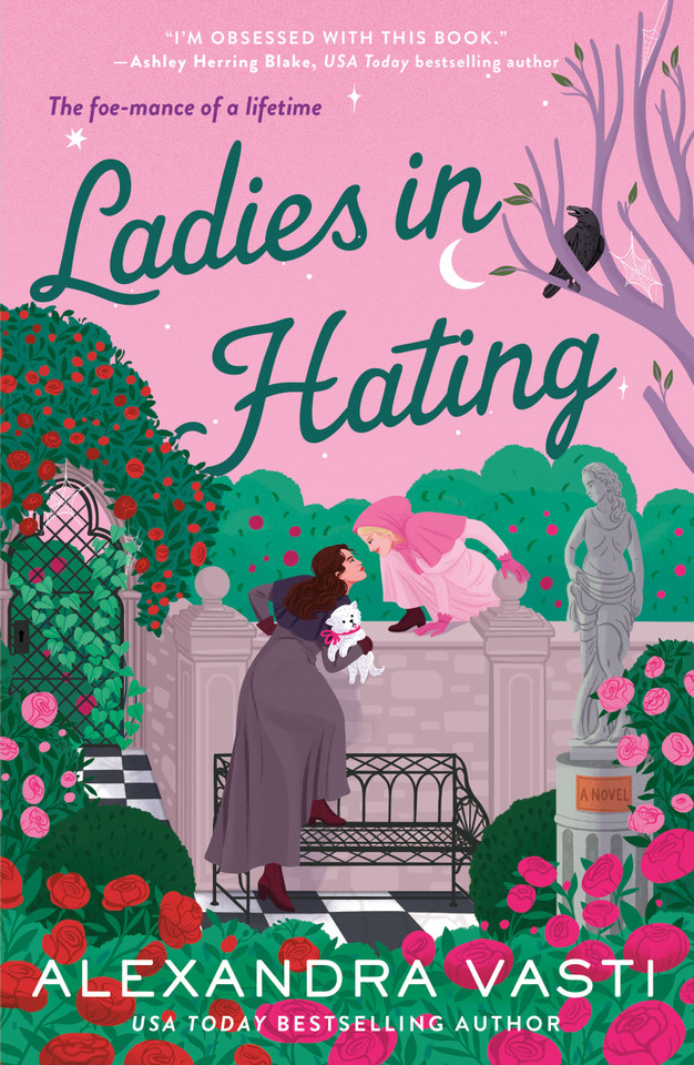 Ladies in Hating book cover by Alexandra Vasti