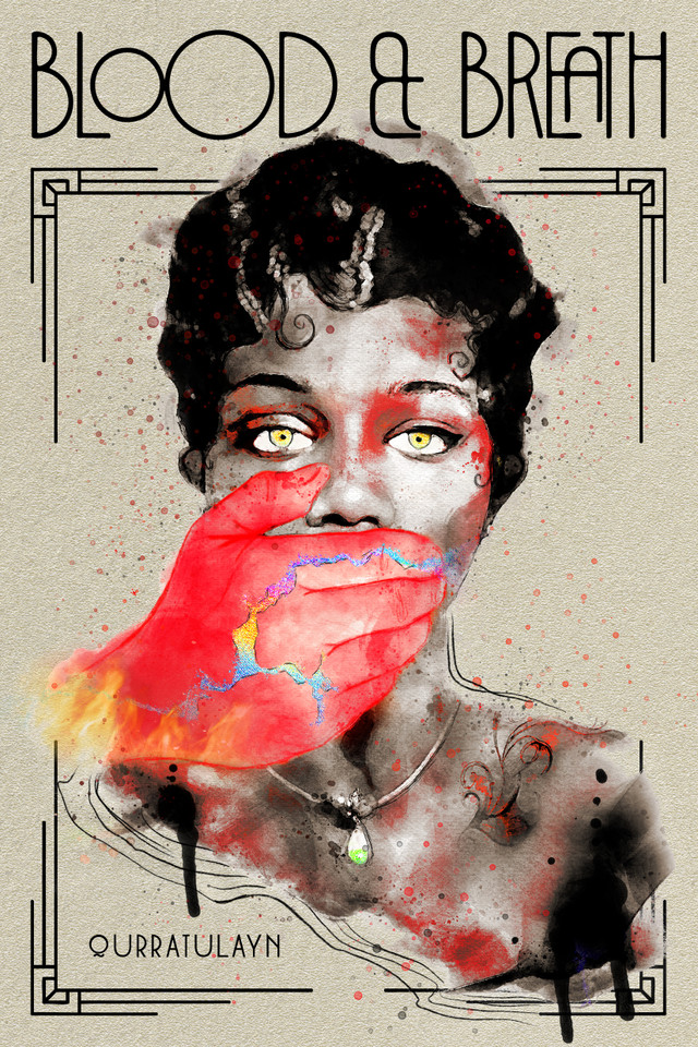 Blood & Breath book cover by Qurratulayn