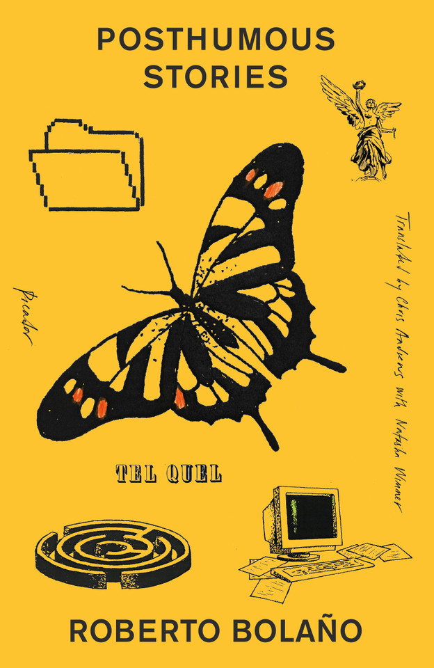 Posthumous Stories book cover by Roberto Bolaño