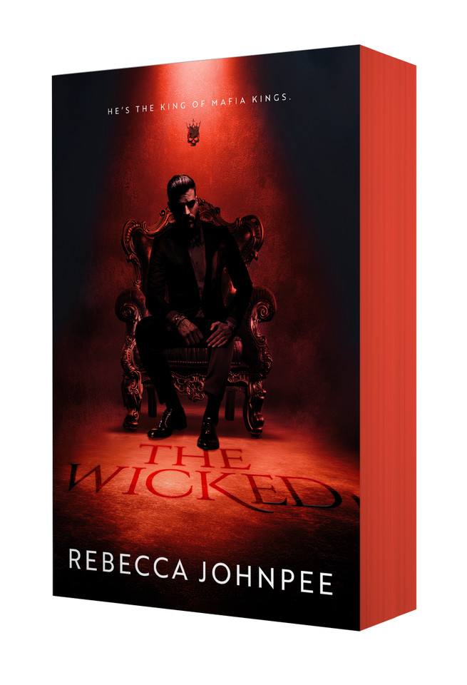 The Wicked: A Dark Mafia Romance book cover by Rebecca Johnpee