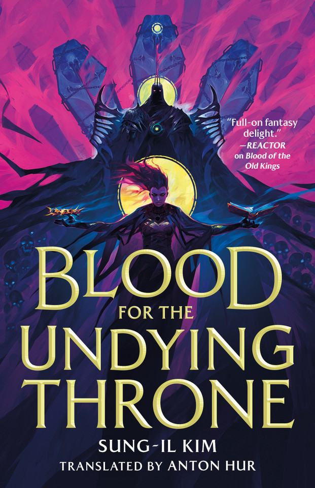Blood for the Undying Throne book cover by Sung-il Kim