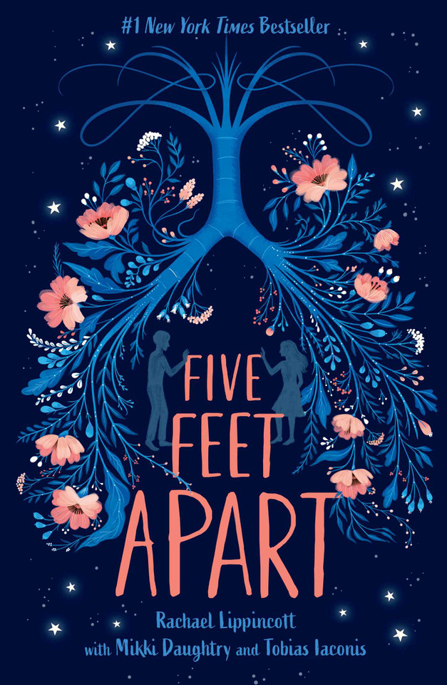 Five Feet Apart book cover by Rachael Lippincott