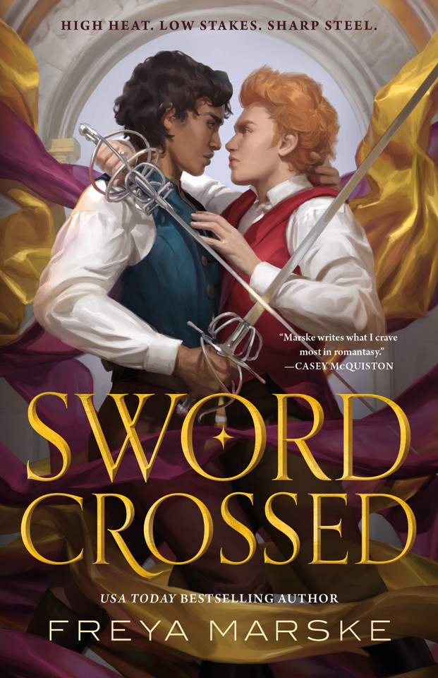 Swordcrossed book cover by Freya Marske