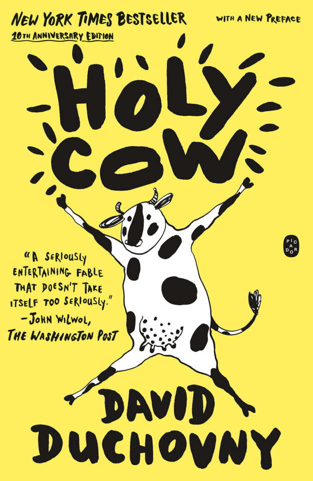 Holy Cow: A Novel (10th Anniversary Edition) book cover by David Duchovny