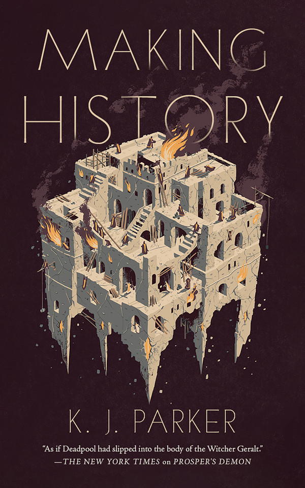 Making History book cover by K. J. Parker