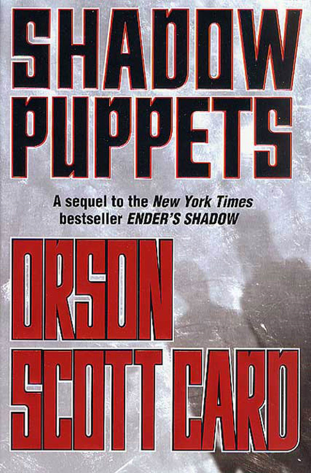 Shadow Puppets book cover by Orson Scott Card