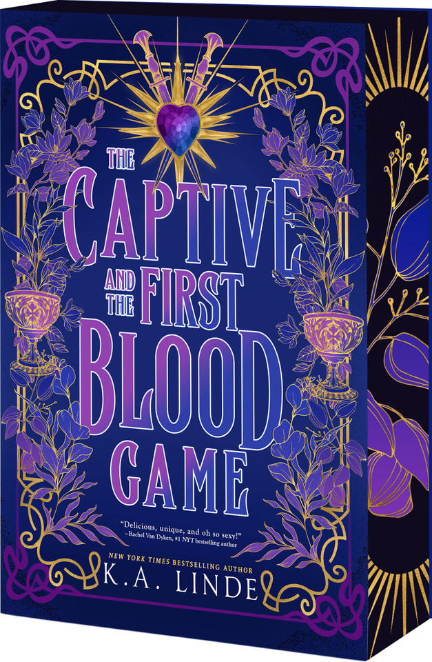The Captive and the First Blood Game (Blood Type #2) book cover by K.A. Linde