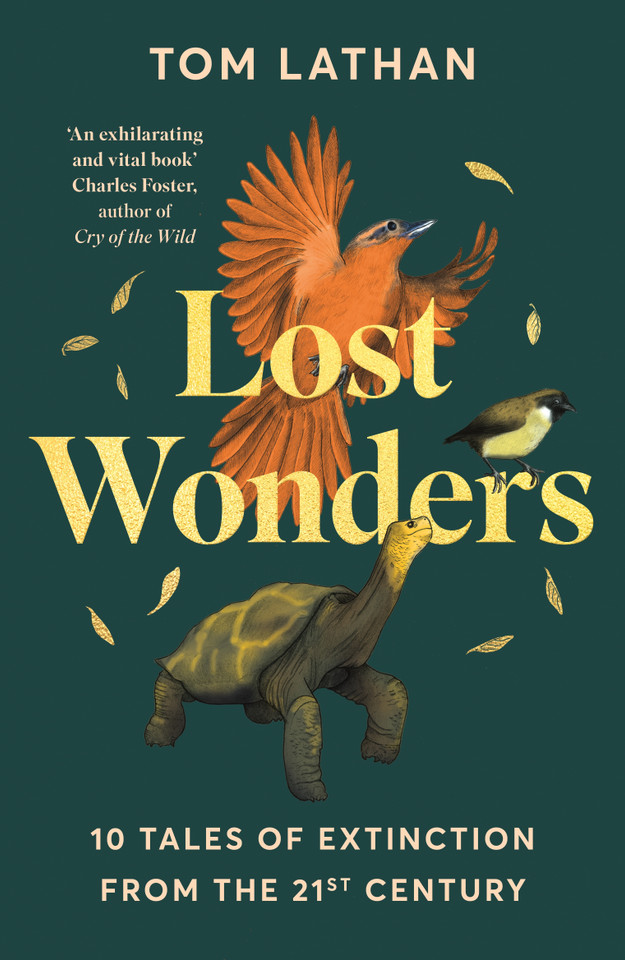 Lost Wonders: 10 Tales of Extinction from the 21st Century book cover by Tom Lathan