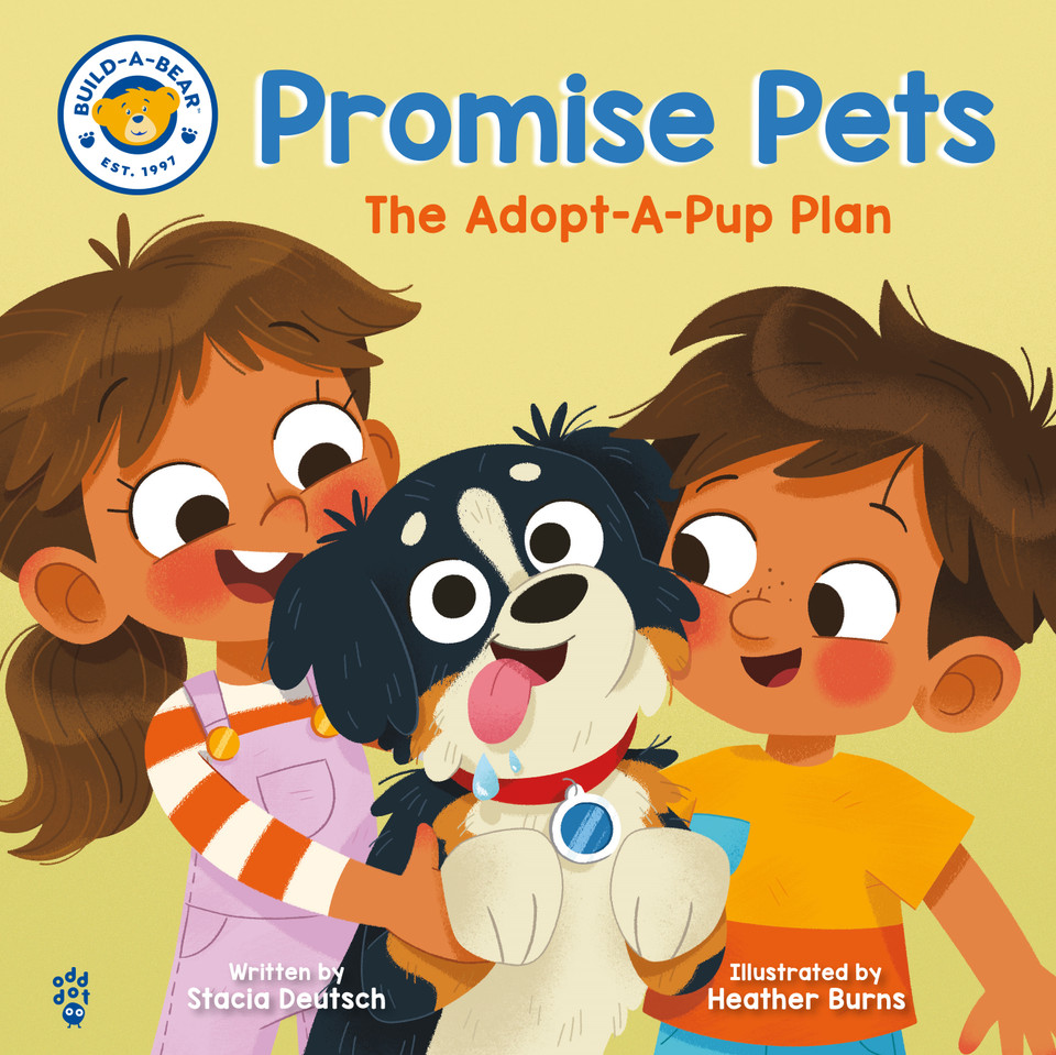 Promise Pets: The Adopt-A-Pup Plan book cover by Stacia Deutsch, Build-A-Bear Workshop