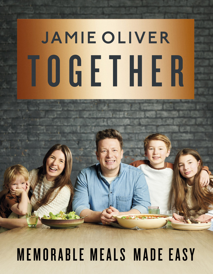 Together: Memorable Meals Made Easy [American Measurements] book cover by Jamie Oliver