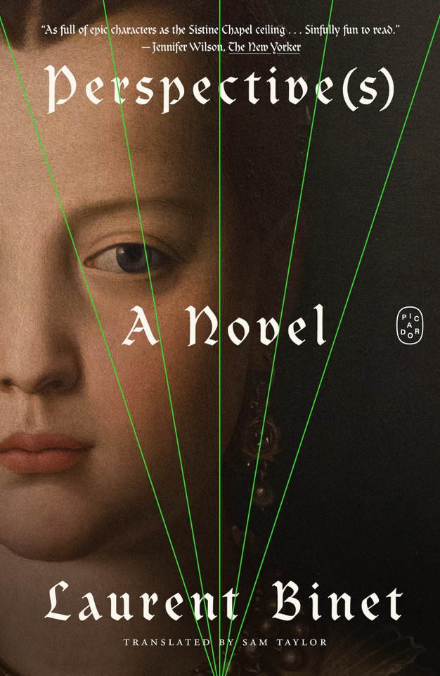 Perspective(s): A Novel book cover by Laurent Binet