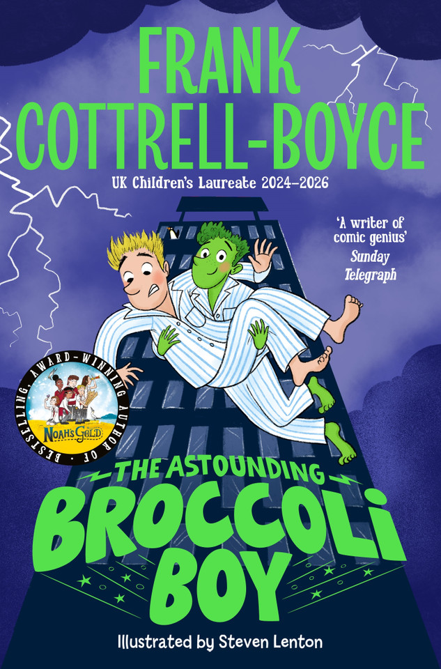 The Astounding Broccoli Boy book cover by Frank Cottrell-Boyce
