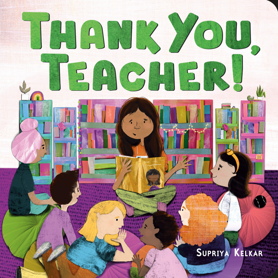 Thank You, Teacher! book cover by Supriya Kelkar