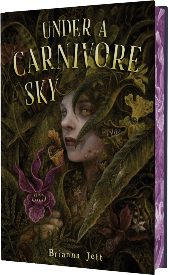 Under a Carnivore Sky book cover by Brianna Jett
