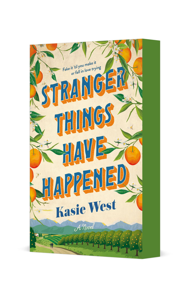 Stranger Things Have Happened: A Novel book cover by Kasie West