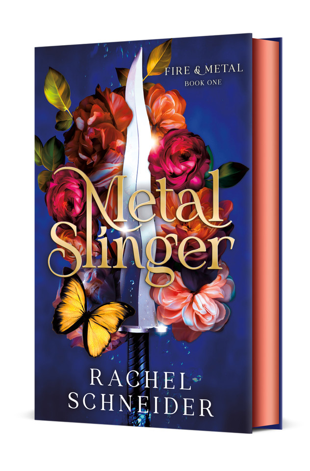 Metal Slinger: Fire & Metal: Book One (Fire & Metal #1) book cover by Rachel Schneider