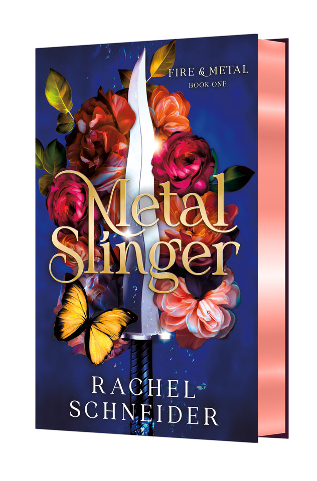 Metal Slinger: Fire & Metal: Book One (Fire & Metal #1) book cover by Rachel Schneider
