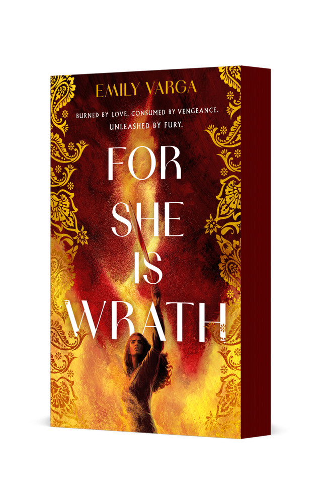 For She Is Wrath book cover by Emily Varga