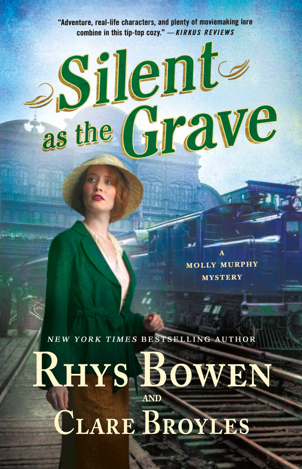 Silent as the Grave: A Molly Murphy Mystery (Molly Murphy Mysteries #21) book cover by Rhys Bowen, Clare Broyles