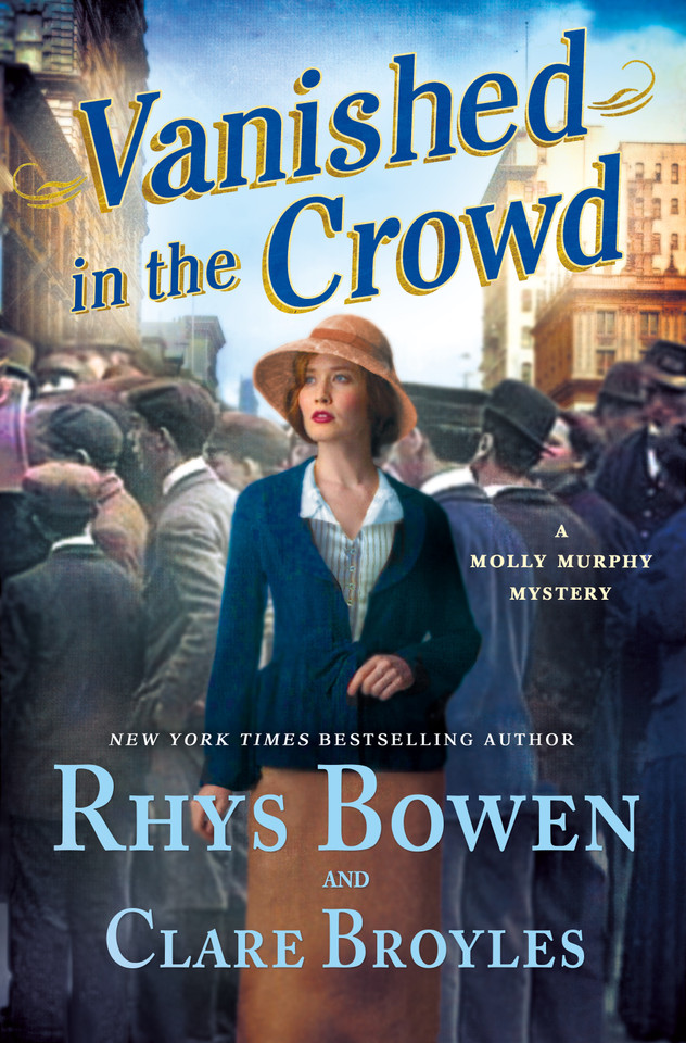 Vanished in the Crowd: A Molly Murphy Mystery (Molly Murphy Mysteries #22) book cover by Rhys Bowen, Clare Broyles