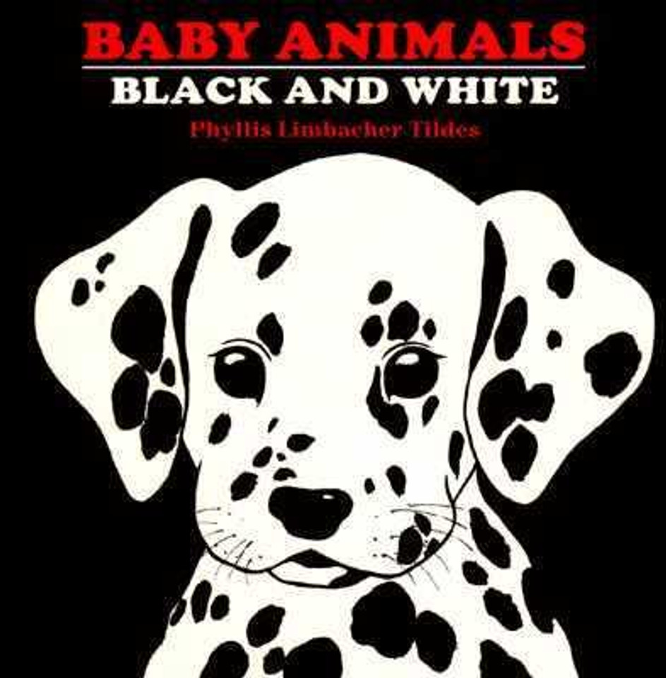 Baby Animals Black and White Cover